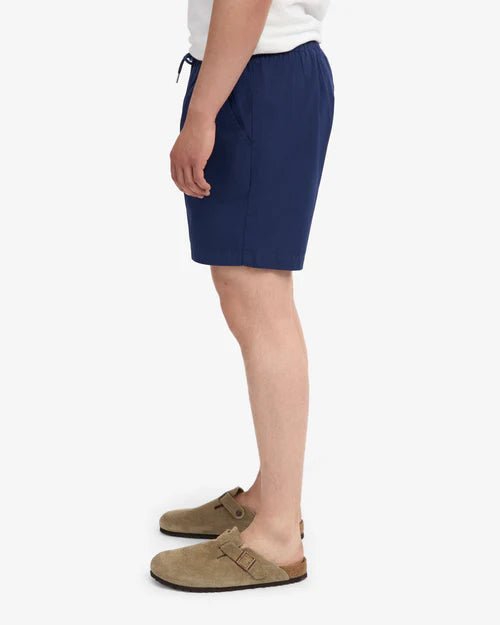 Colorful Standard Organic Twill Shorts Marine Blue - Steranko Clothing Manchester