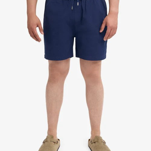 Colorful Standard Organic Twill Shorts Navy Blue - Steranko Clothing Manchester