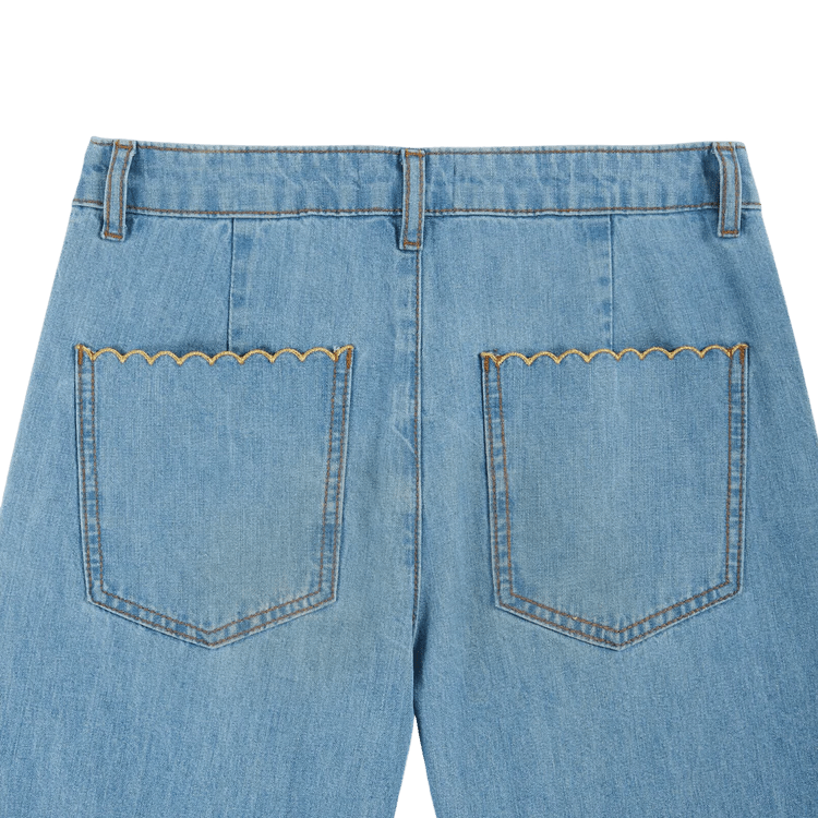 Emile Et Ida Barnabe Bridge Pants Denim - Steranko Clothing Manchester