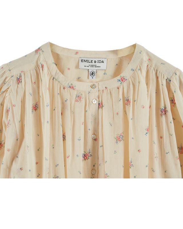 Emile & Ida Dounia Blouse Daisy - Steranko Clothing Manchester