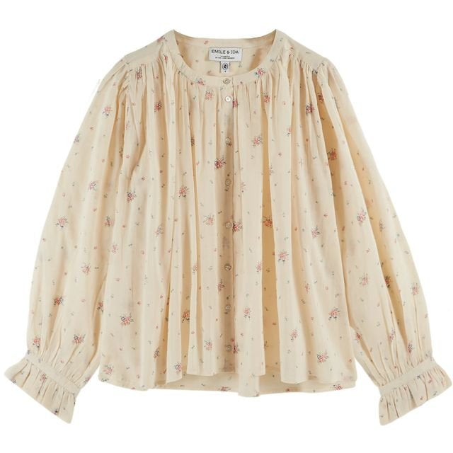 Emile & Ida Dounia Blouse Daisy - Steranko Clothing Manchester