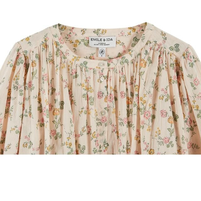 Emile & Ida Dounia Blouse Rosy - Steranko Clothing Manchester