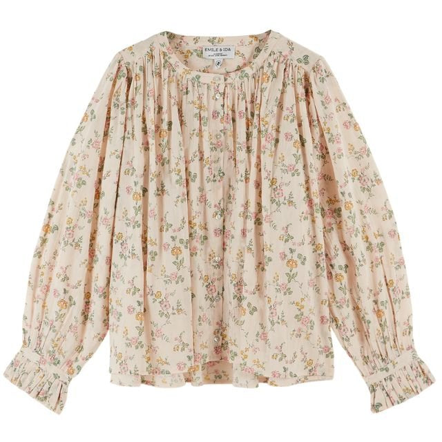 Emile & Ida Dounia Blouse Rosy - Steranko Clothing Manchester