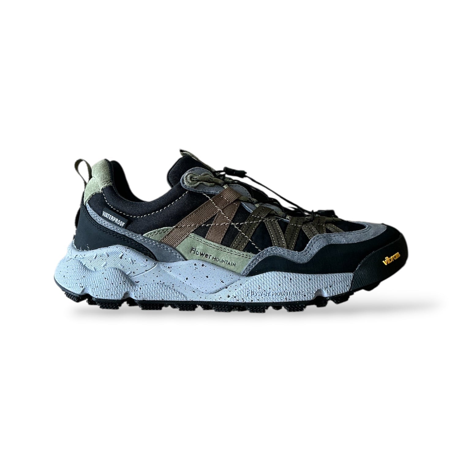 Flower Mountain Iwano 2 Waterproof Anthracite / Dark Grey / Olive - Steranko Clothing Manchester