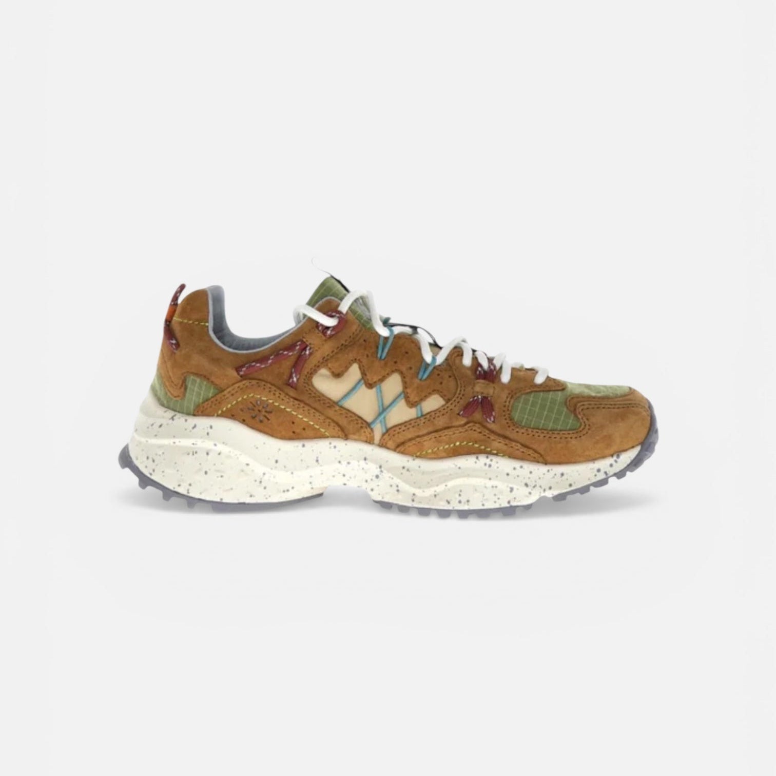 Flower Mountain Yamabushi Suede/Nylon Ripstop Biscuit - Beige - Steranko Clothing Manchester