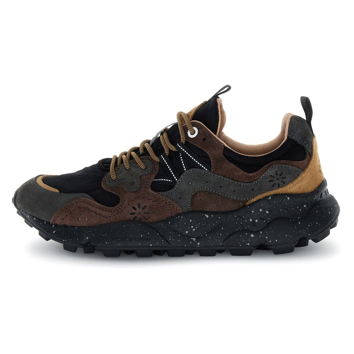 Flower Mountain Yamano 3 Dark Grey / Black / Dark Brown - Steranko Clothing Manchester