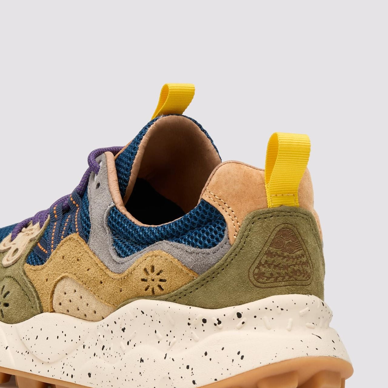 Flower Mountain Yamano 3 Suede / Nylon Dark Brown Stone - Steranko Clothing Manchester