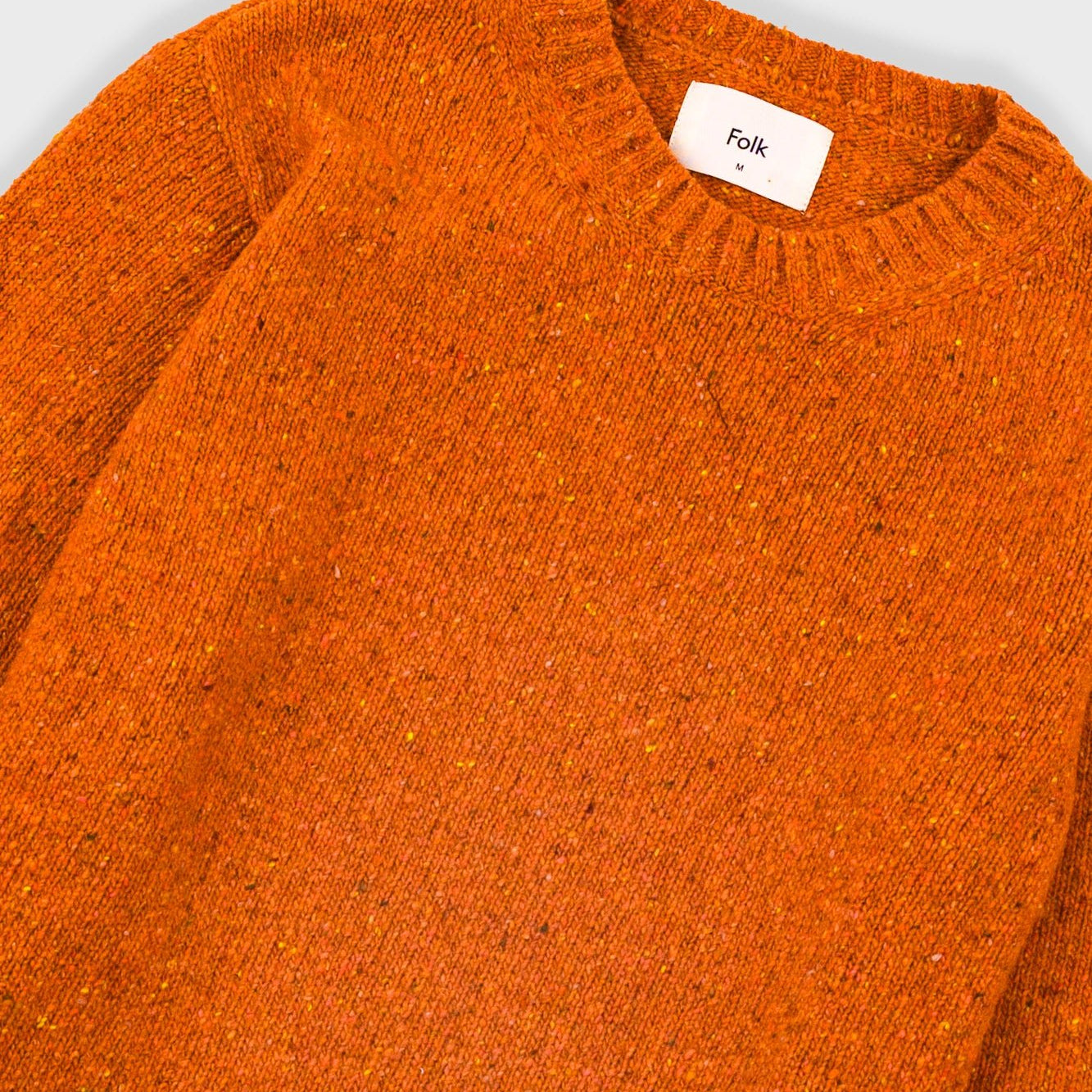 Folk Chain Crew Pumpkin - Steranko Clothing Manchester