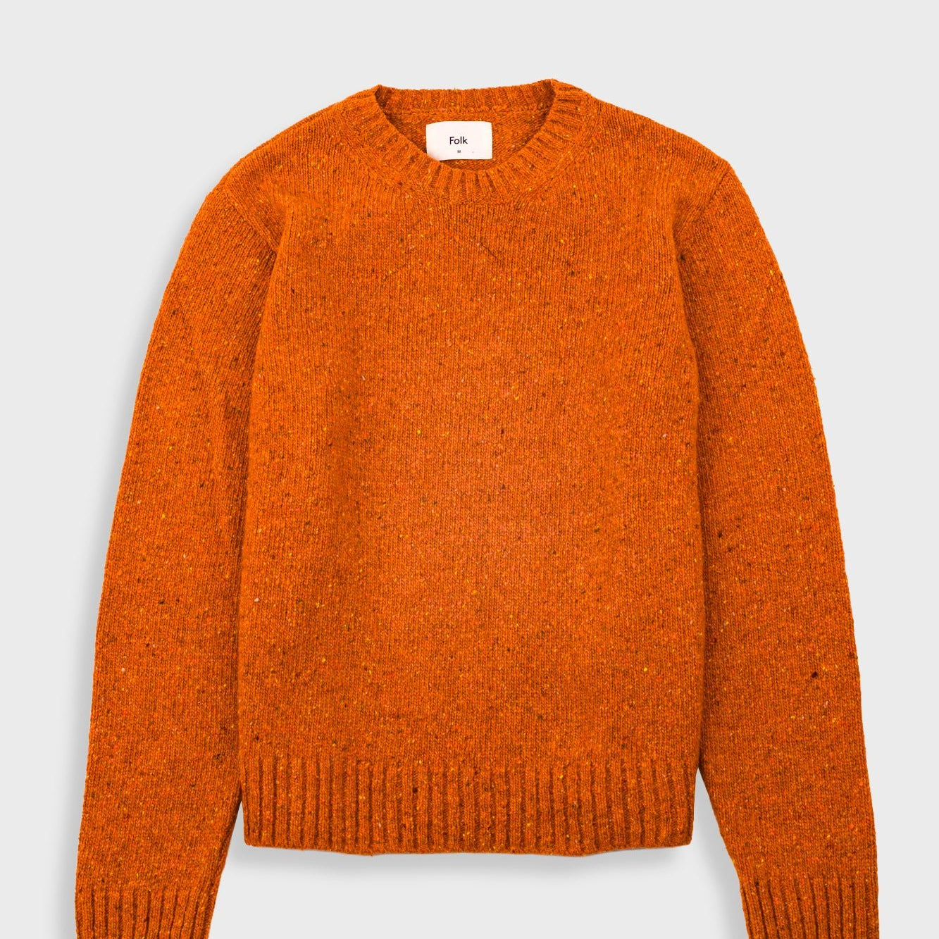Folk Chain Crew Pumpkin - Steranko Clothing Manchester
