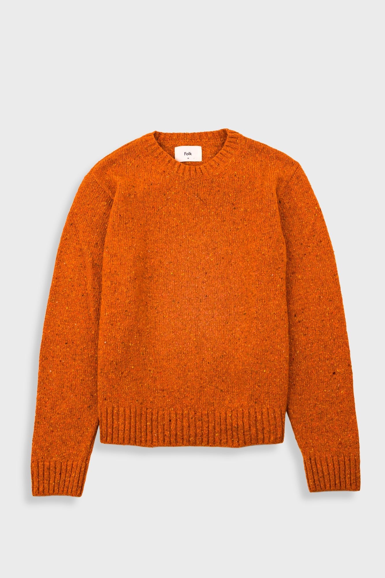 Folk Chain Crew Pumpkin - Steranko Clothing Manchester