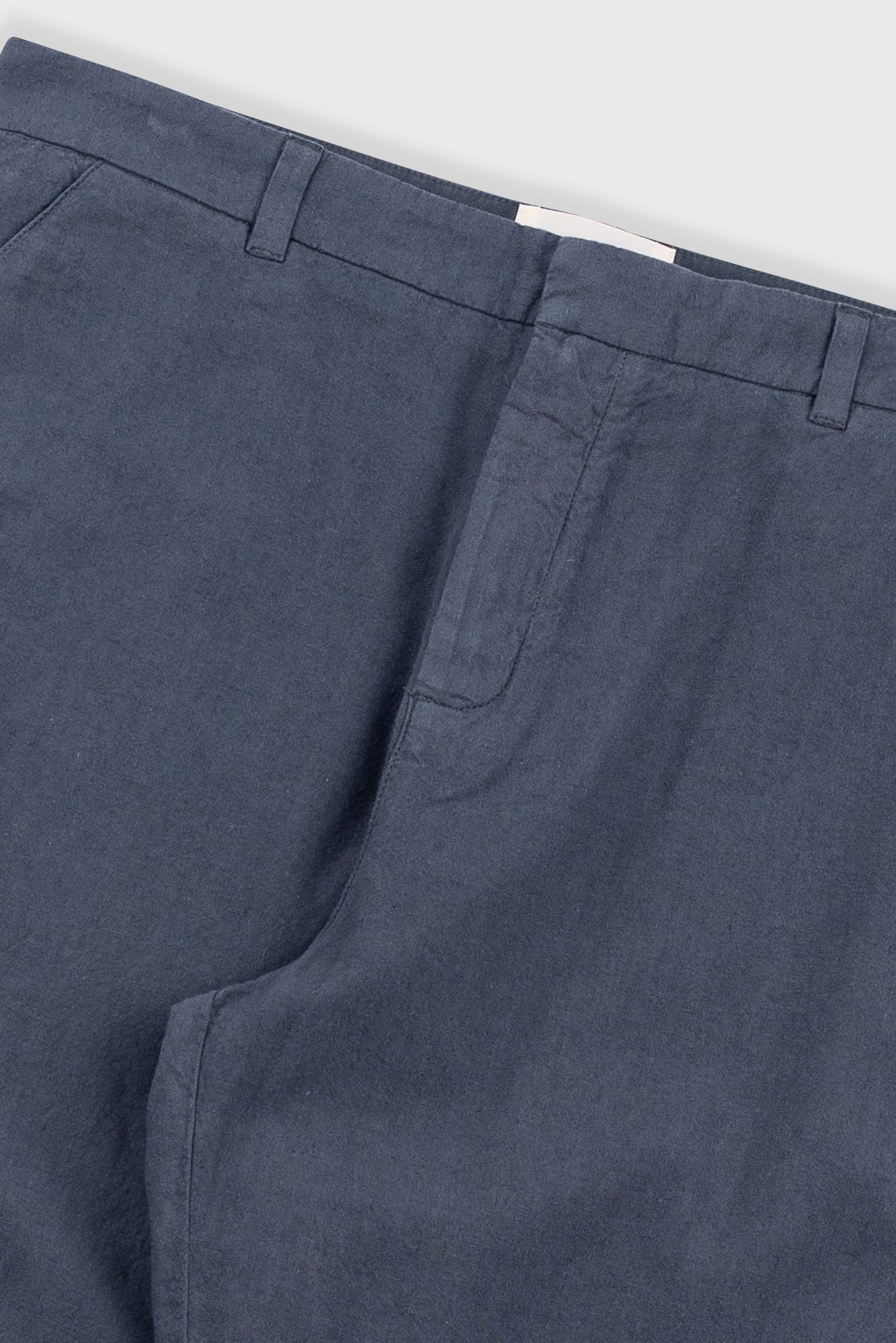 Folk Drawcord Assembly Pant Black Cotton / Linen - Steranko Clothing Manchester