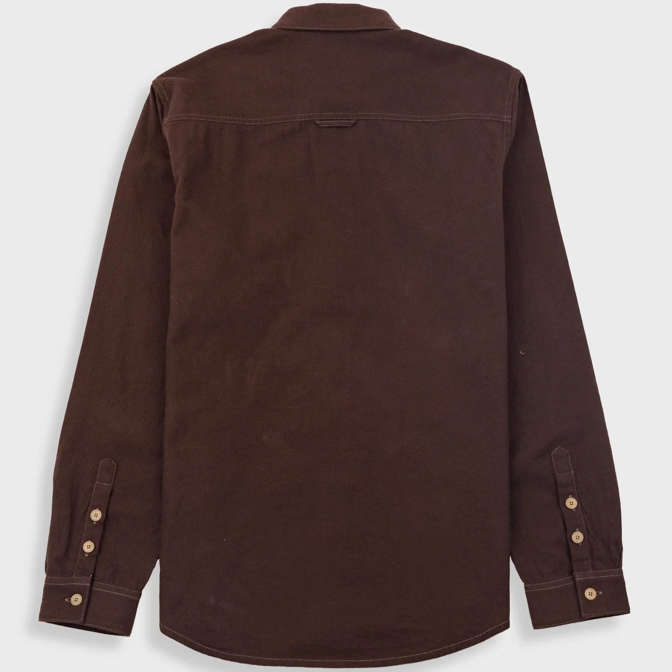 Folk Relaxed Fit Shirt Espresso Flannel - Steranko Clothing Manchester