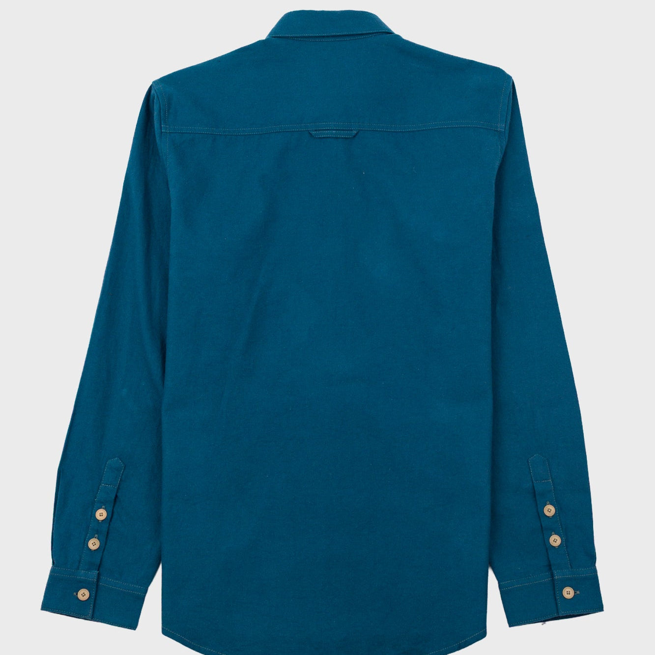 Folk Relaxed Fit Shirt Storm Blue Flannel - Steranko Clothing Manchester