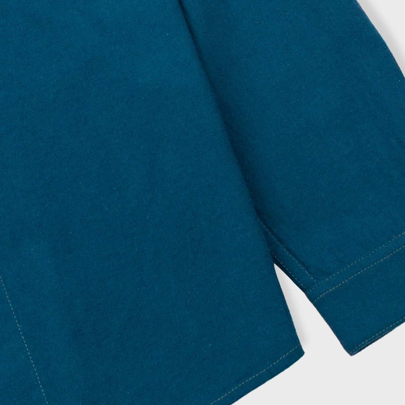 Folk Relaxed Fit Shirt Storm Blue Flannel - Steranko Clothing Manchester