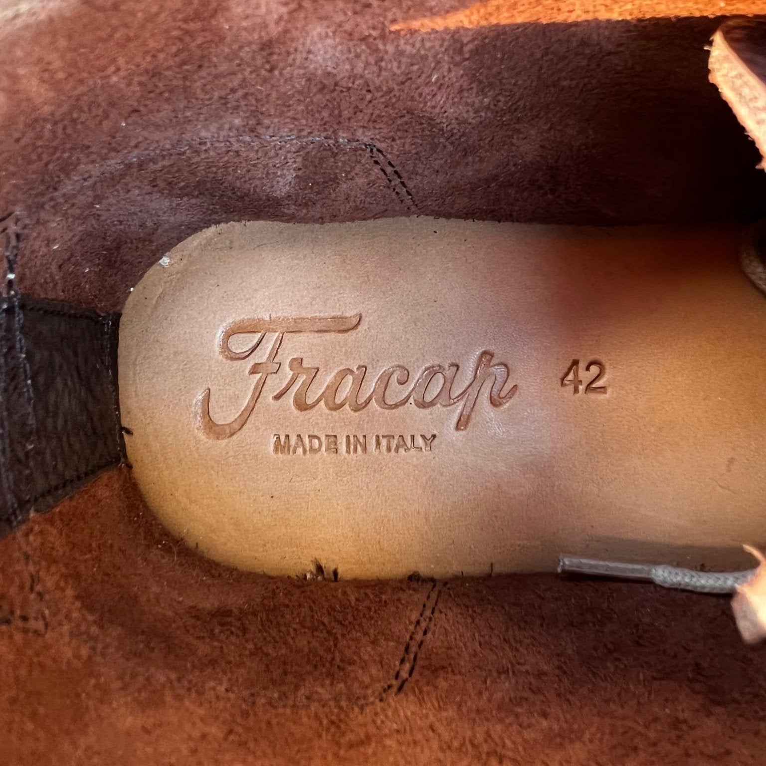 Fracap M120 Bordo / Vibram Black Cristy Sole - Steranko Clothing Manchester