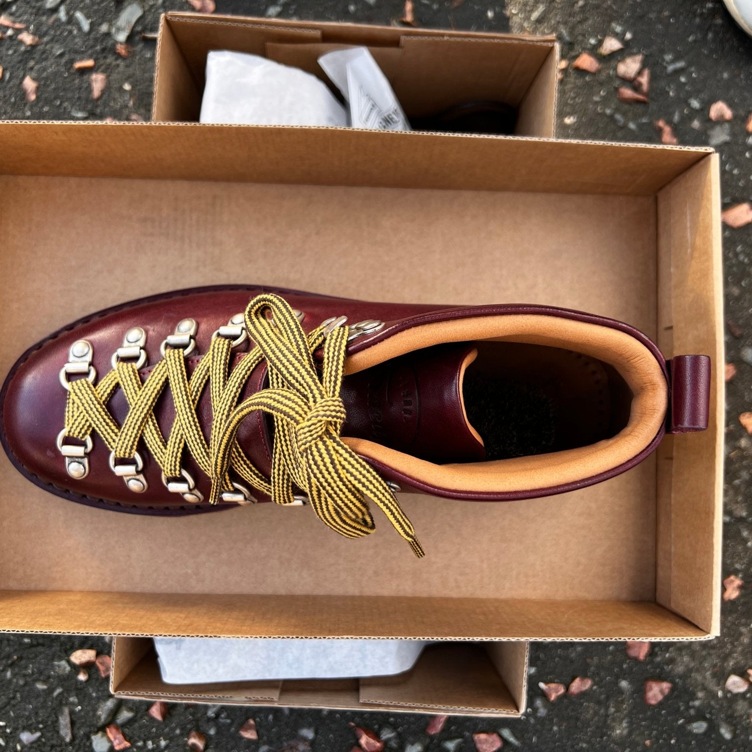 Fracap M120 Bordo / Vibram Black Cristy Sole - Steranko Clothing Manchester