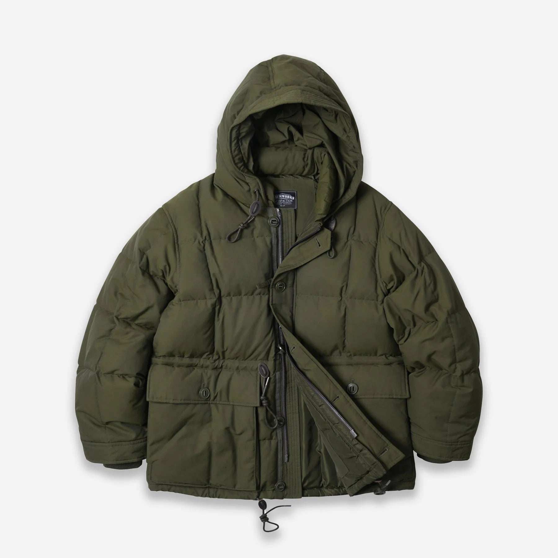 Frizmworks Karakoram Down Parka Dark Green - Steranko Clothing Manchester