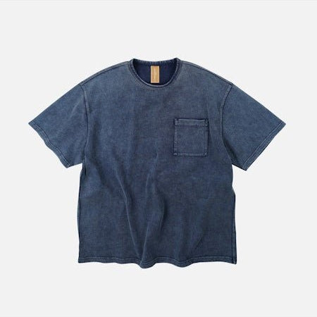 Frizmworks OG Stone Washed Pocket Tee Navy - Steranko Clothing Manchester