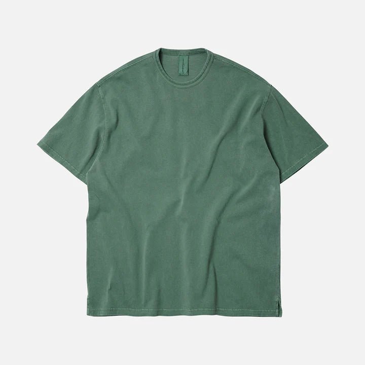 Frizmworks Pigment Dyeing Half Tee Green - Steranko Clothing Manchester