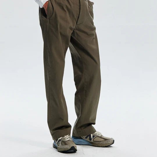 Frizmworks Washed Officer Chino Pants Mud - Steranko Clothing Manchester