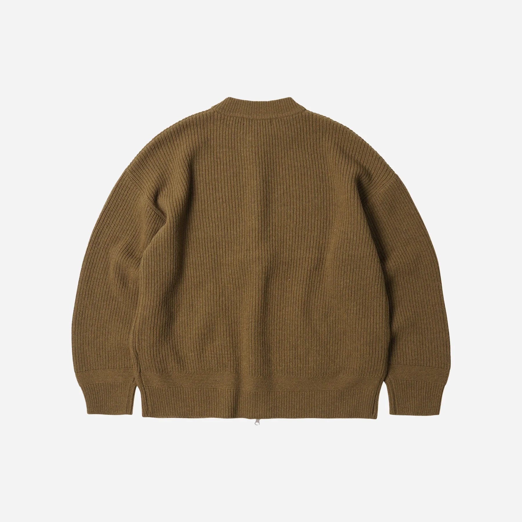 Frizmworks Wool Deck Zip Up Cardigan Cinnamon - Steranko Clothing Manchester