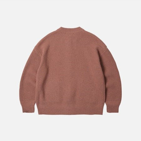 Frizmworks Wool Deck Zip Up Cardigan Indian Pink - Steranko Clothing Manchester