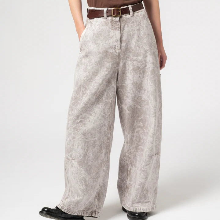 Girls of Dust Atlantide Chino Canvas Trouser Marble - Steranko Clothing Manchester