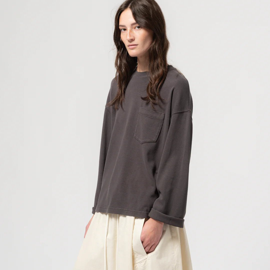 Girls of Dust Breeze LS Tee Double Jersey Iron - Steranko Clothing Manchester