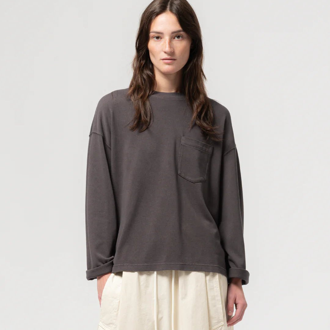 Girls of Dust Breeze LS Tee Double Jersey Iron - Steranko Clothing Manchester