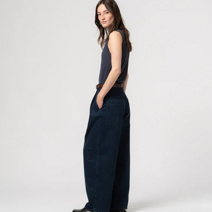 Girls of Dust Jonny Top Cotton Hemp India Blue - Steranko Clothing Manchester