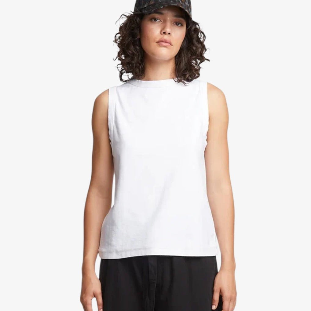 Girls of Dust Jonny Top Cotton White - Steranko Clothing Manchester