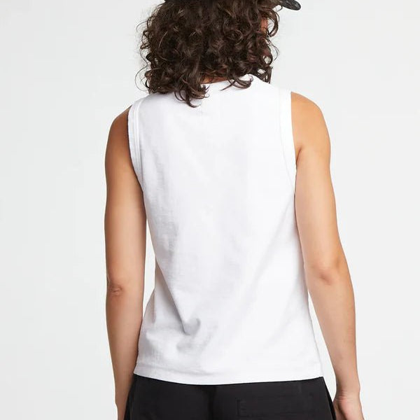 Girls of Dust Jonny Top Cotton White - Steranko Clothing Manchester