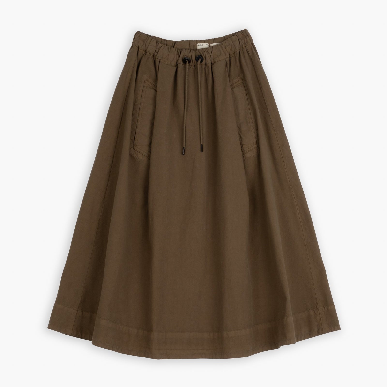 Girls of Dust Meadow Skirt Canteen Green - Steranko Clothing Manchester
