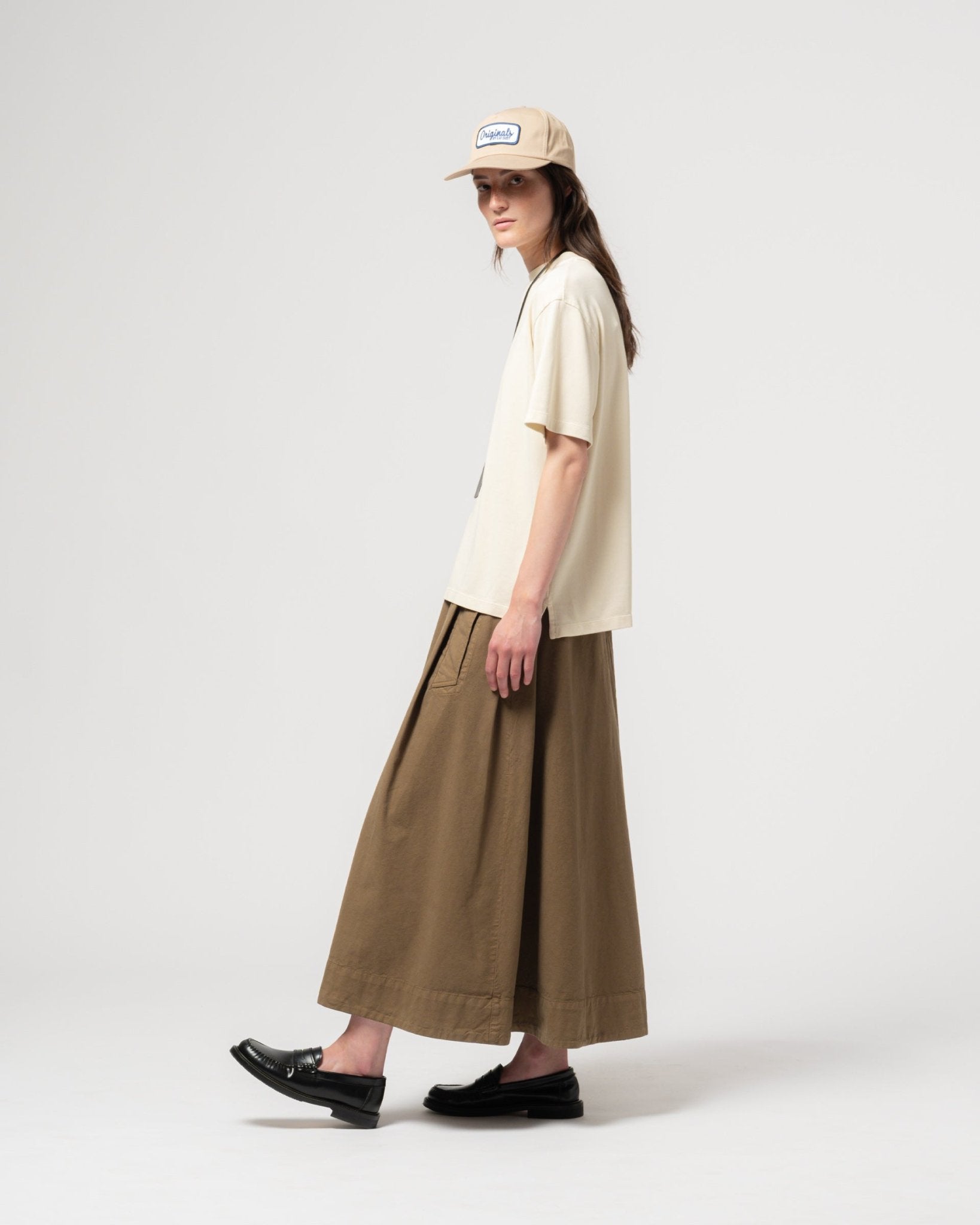 Girls of Dust Meadow Skirt Canteen Green - Steranko Clothing Manchester