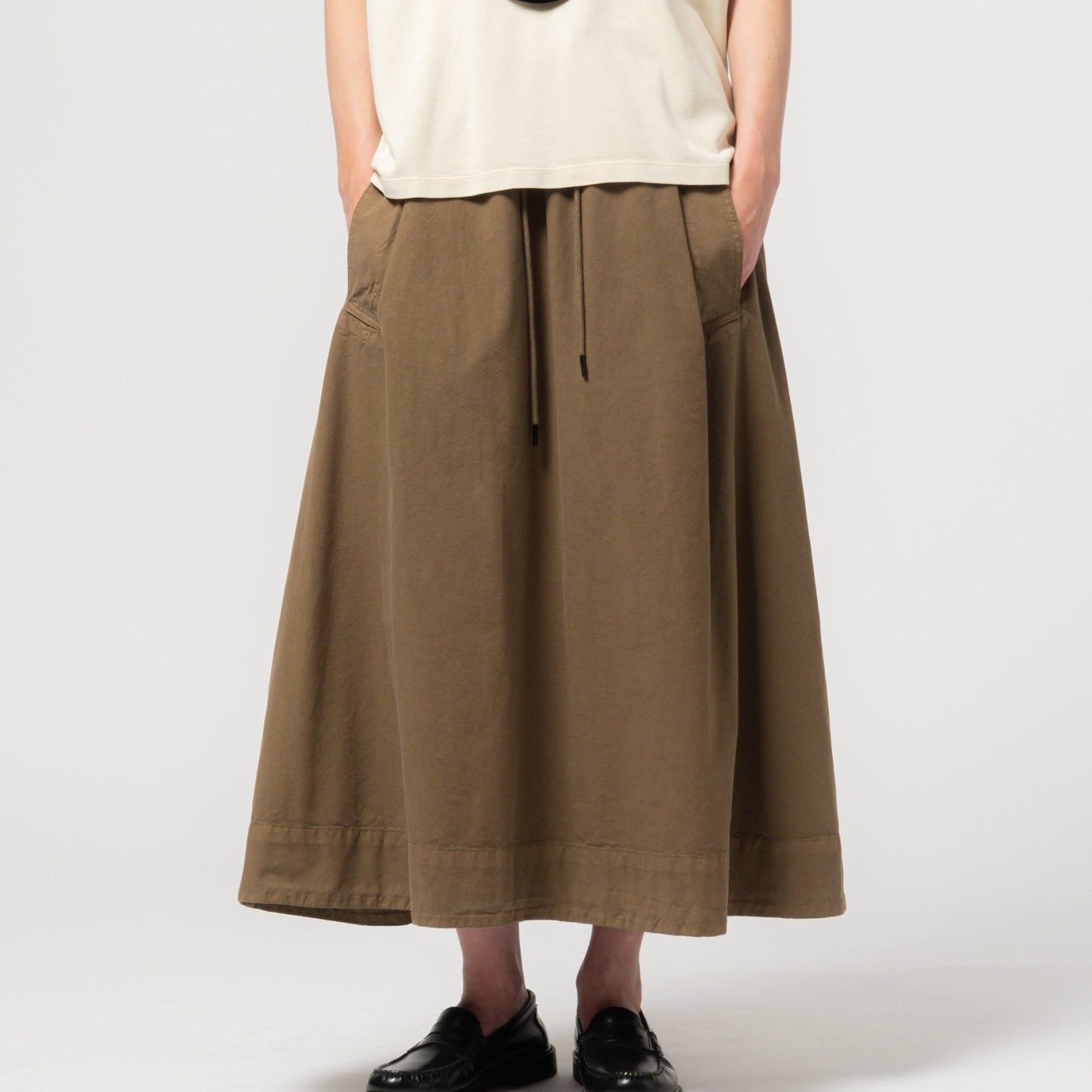Girls of Dust Meadow Skirt Canteen Green - Steranko Clothing Manchester
