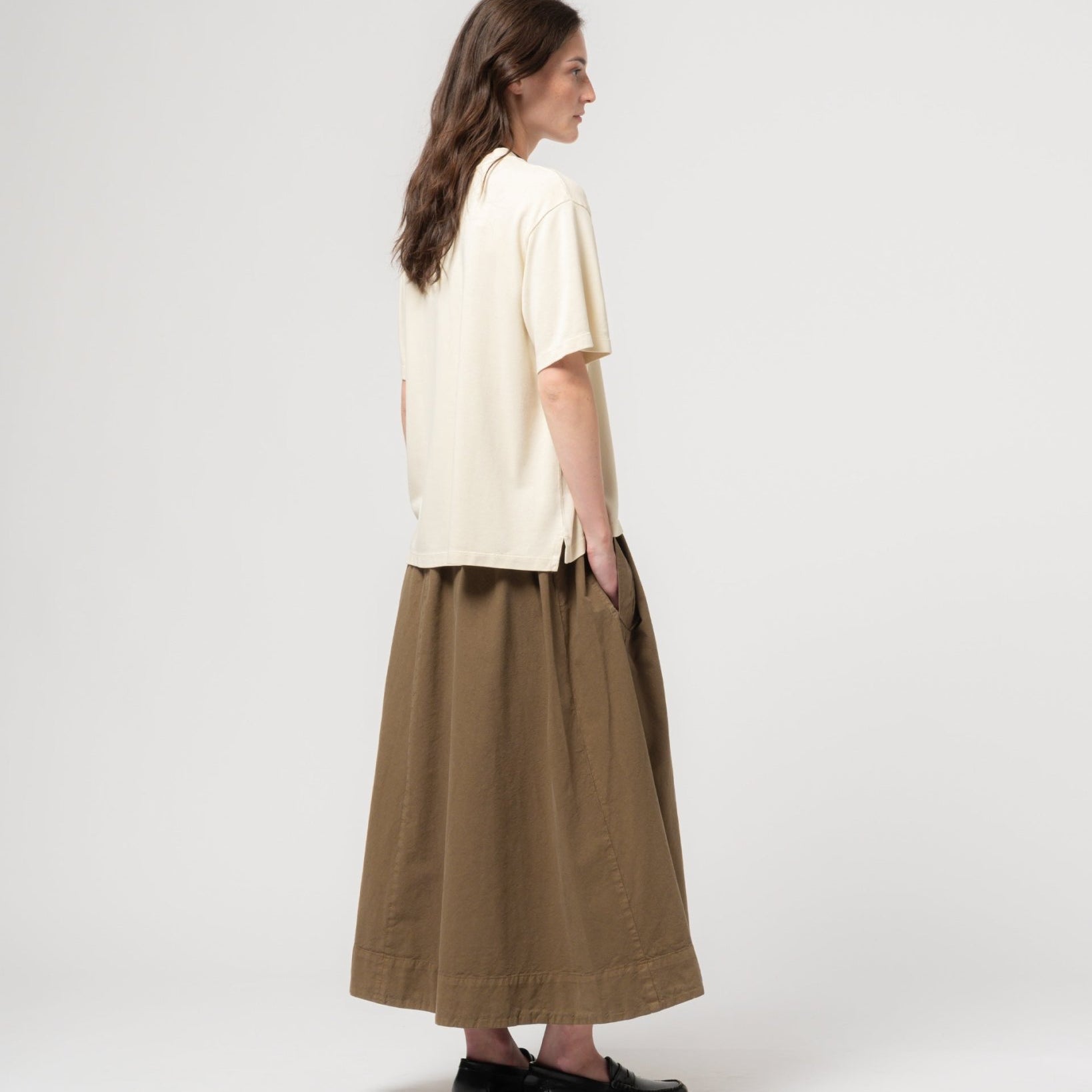 Girls of Dust Meadow Skirt Canteen Green - Steranko Clothing Manchester