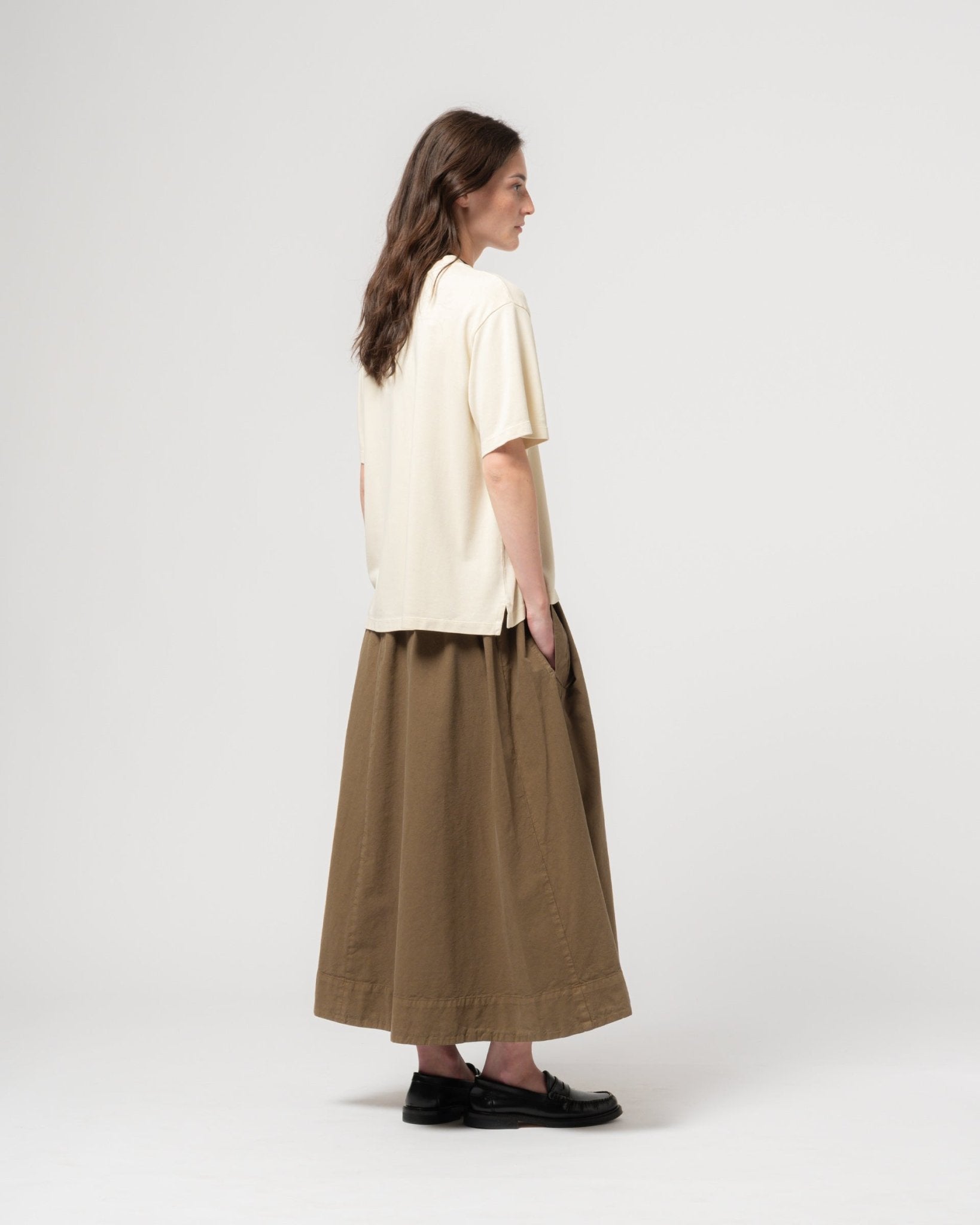 Girls of Dust Meadow Skirt Canteen Green - Steranko Clothing Manchester