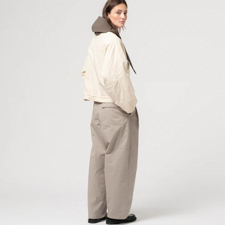 Girls of Dust Neutron Jacket Padded Cotton Ecru - Steranko Clothing Manchester