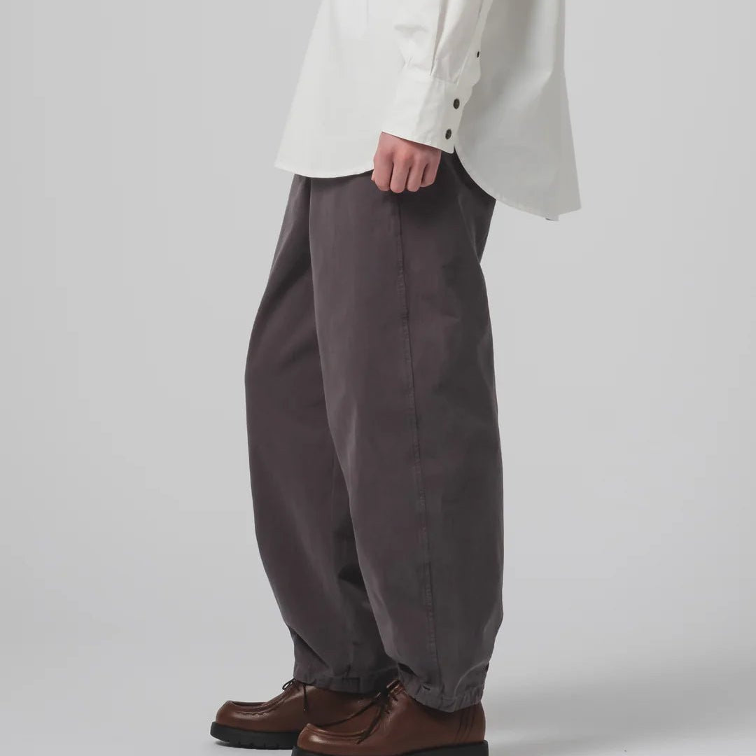 Girls Of Dust Pasha Pants Gabardine Satin Asphalt - Steranko Clothing Manchester