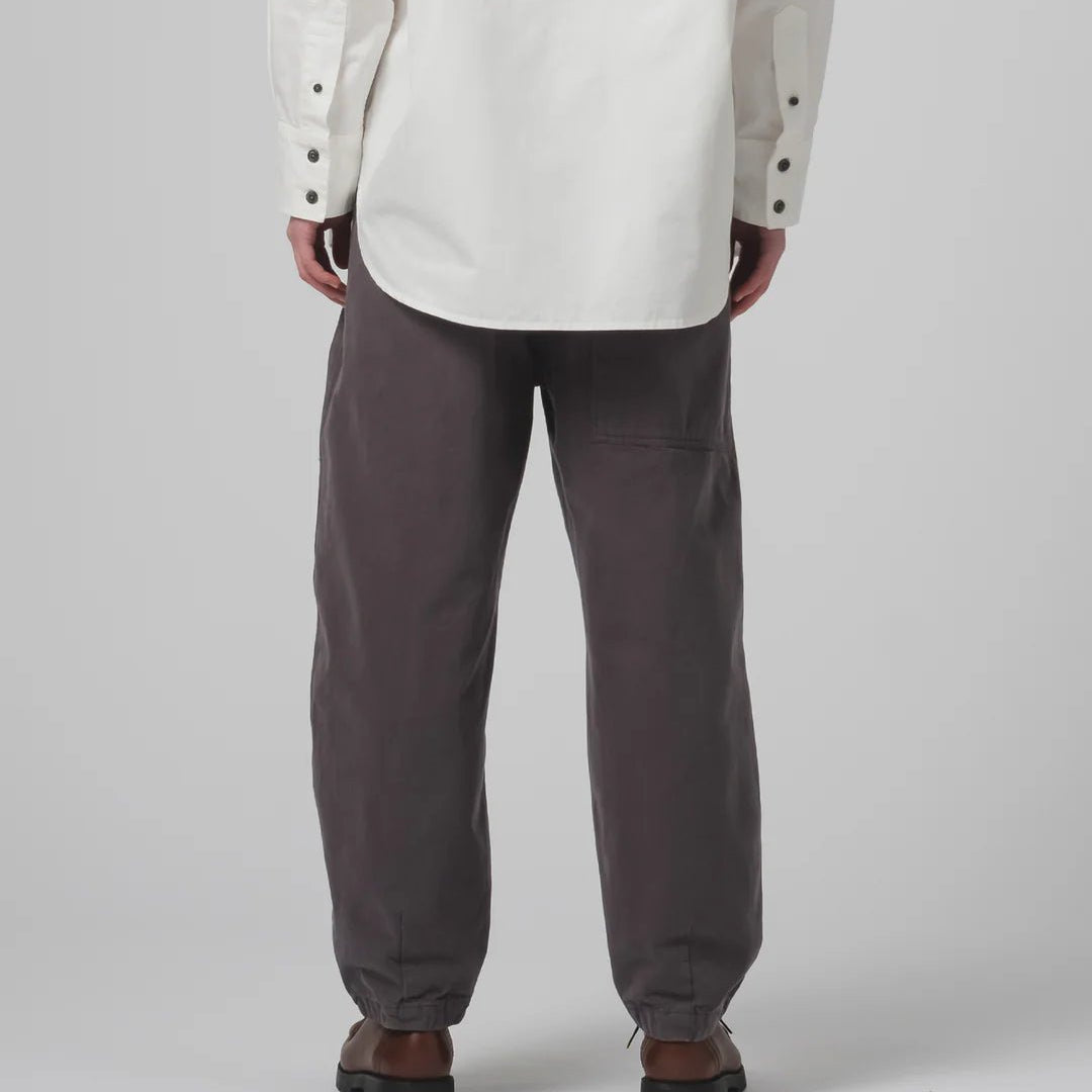 Girls Of Dust Pasha Pants Gabardine Satin Asphalt - Steranko Clothing Manchester