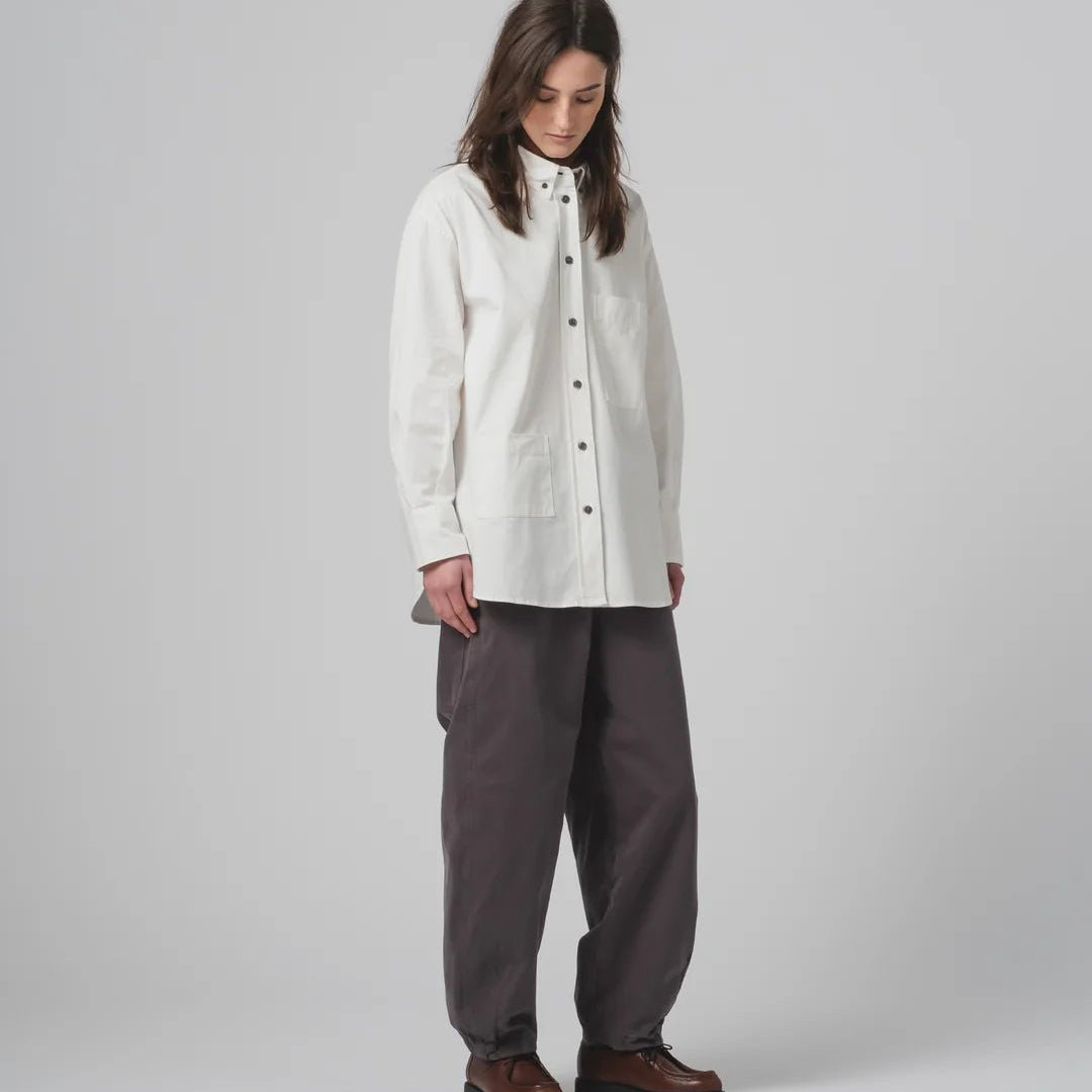 Girls Of Dust Pasha Pants Gabardine Satin Asphalt - Steranko Clothing Manchester