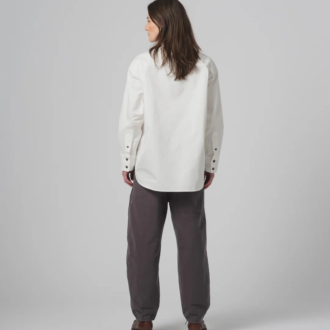 Girls Of Dust Pasha Pants Gabardine Satin Asphalt - Steranko Clothing Manchester