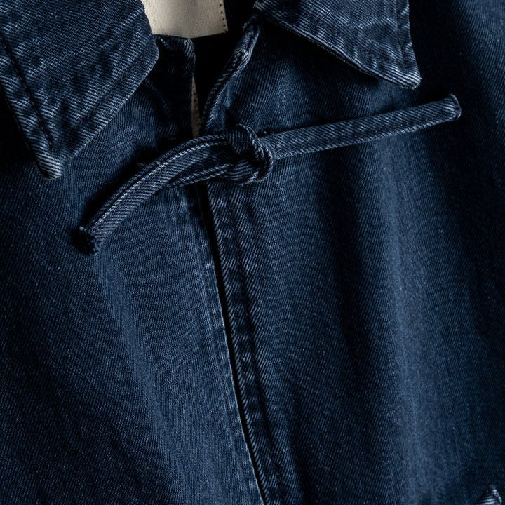 Girls of Dust Temple Jacket Enigma Denim Blue - Steranko Clothing Manchester