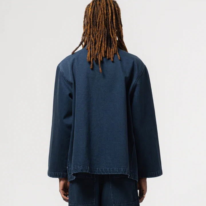 Girls of Dust Temple Jacket Enigma Denim Blue - Steranko Clothing Manchester