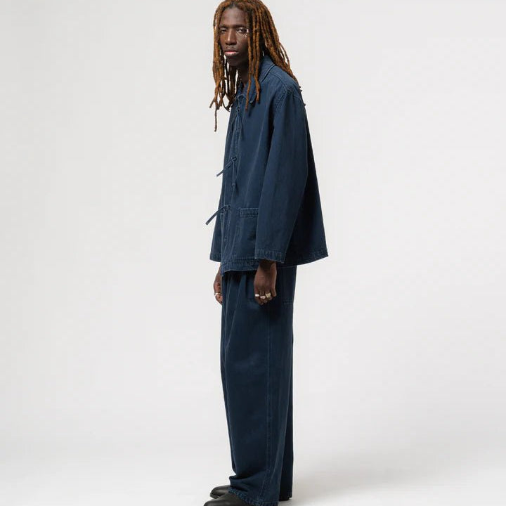 Girls of Dust Temple Jacket Enigma Denim Blue - Steranko Clothing Manchester