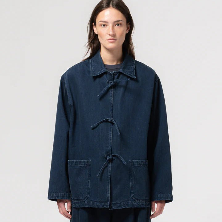 Girls of Dust Temple Jacket Enigma Denim Blue - Steranko Clothing Manchester