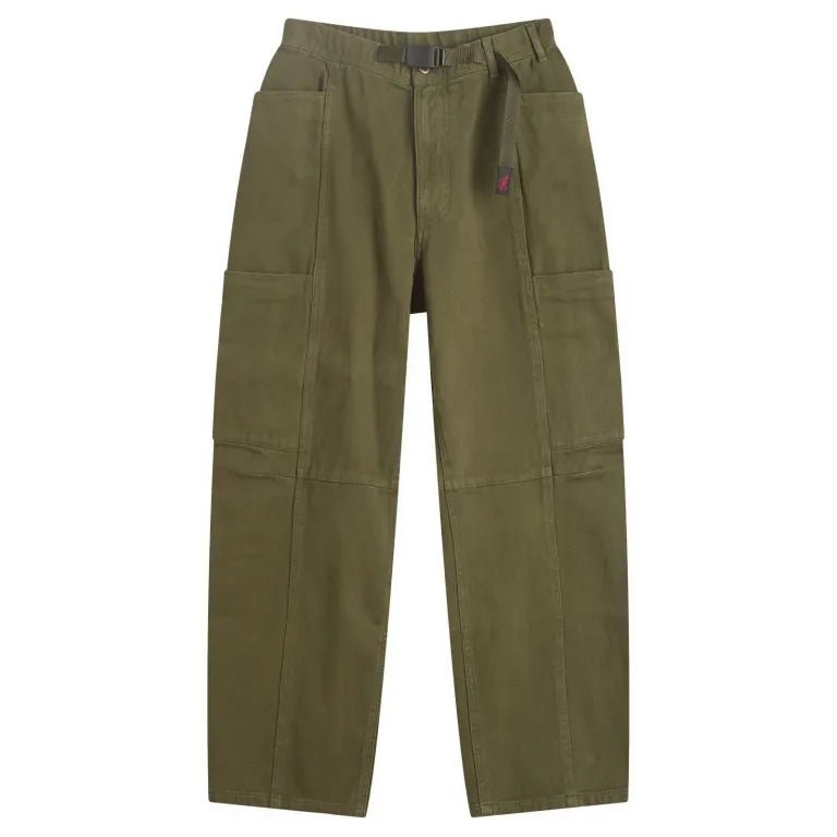 Gramicci Brushed Winter Twill Voyager Pant Olive - Steranko Clothing Manchester