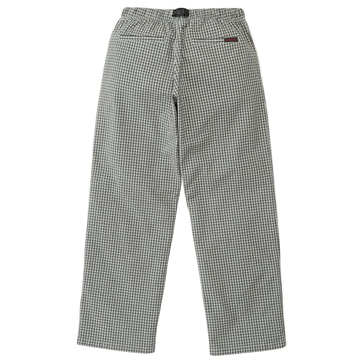Gramicci Dobby Plaid G-Pant Straight Fit Pants Stone - Steranko Clothing Manchester