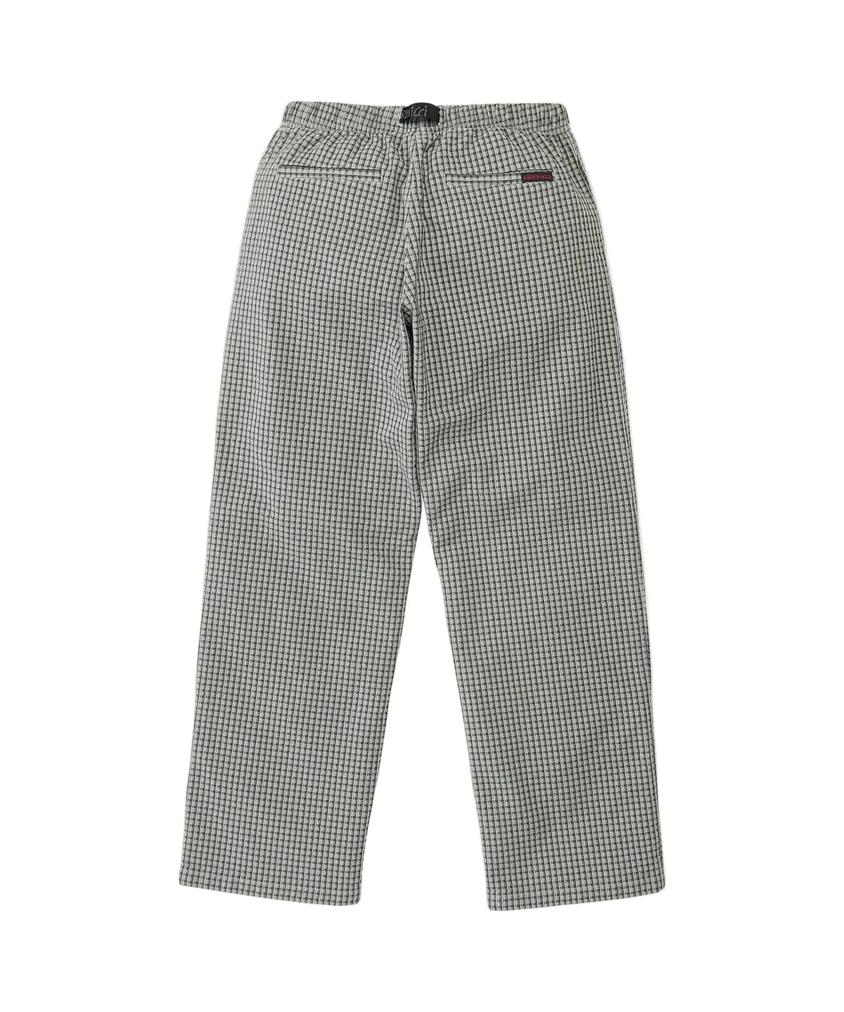 Gramicci Dobby Plaid G-Pant Straight Fit Pants Stone - Steranko Clothing Manchester