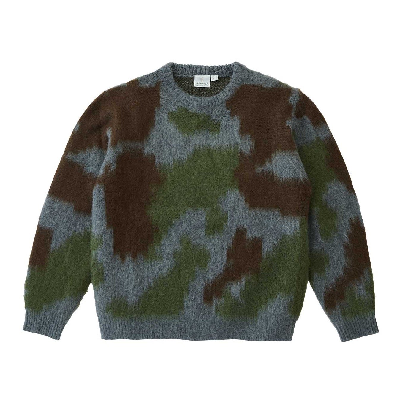 Gramicci Jungle Mohair Sweater Digi Camo - Steranko Clothing Manchester
